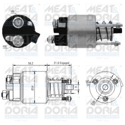 Solenoid Switch, starter